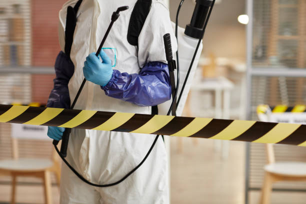 Professional Hoarding Cleanup technician working in Columbia, NJ